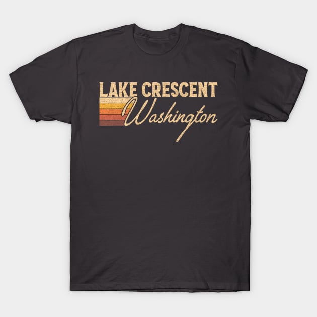 Lake Crescent Washington T-Shirt by dk08